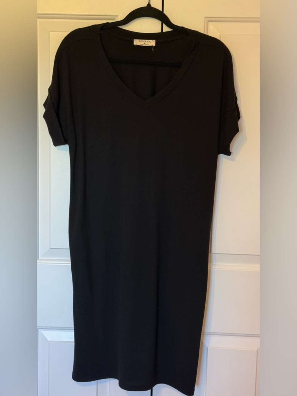 Black T-shirt Dress